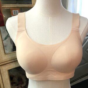 SOFT COMFY WORKOUT SPORTS BRA WIDE STRAPS NWOT (PEN MARK)